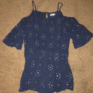 Blue romper